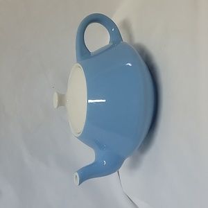 Vintage Atomic Blue Heaven China Tea Pot